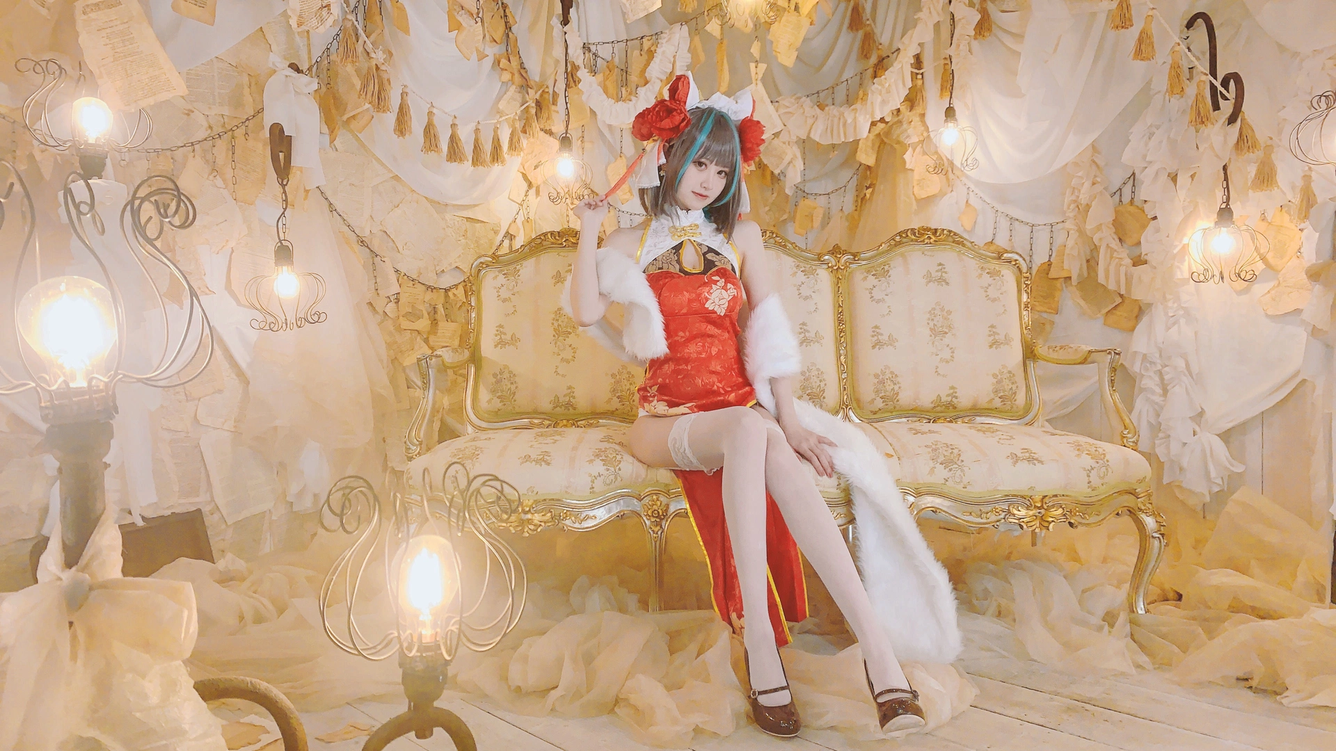 千阳(ちよ) - NO.10 柴郡旗袍cos 1