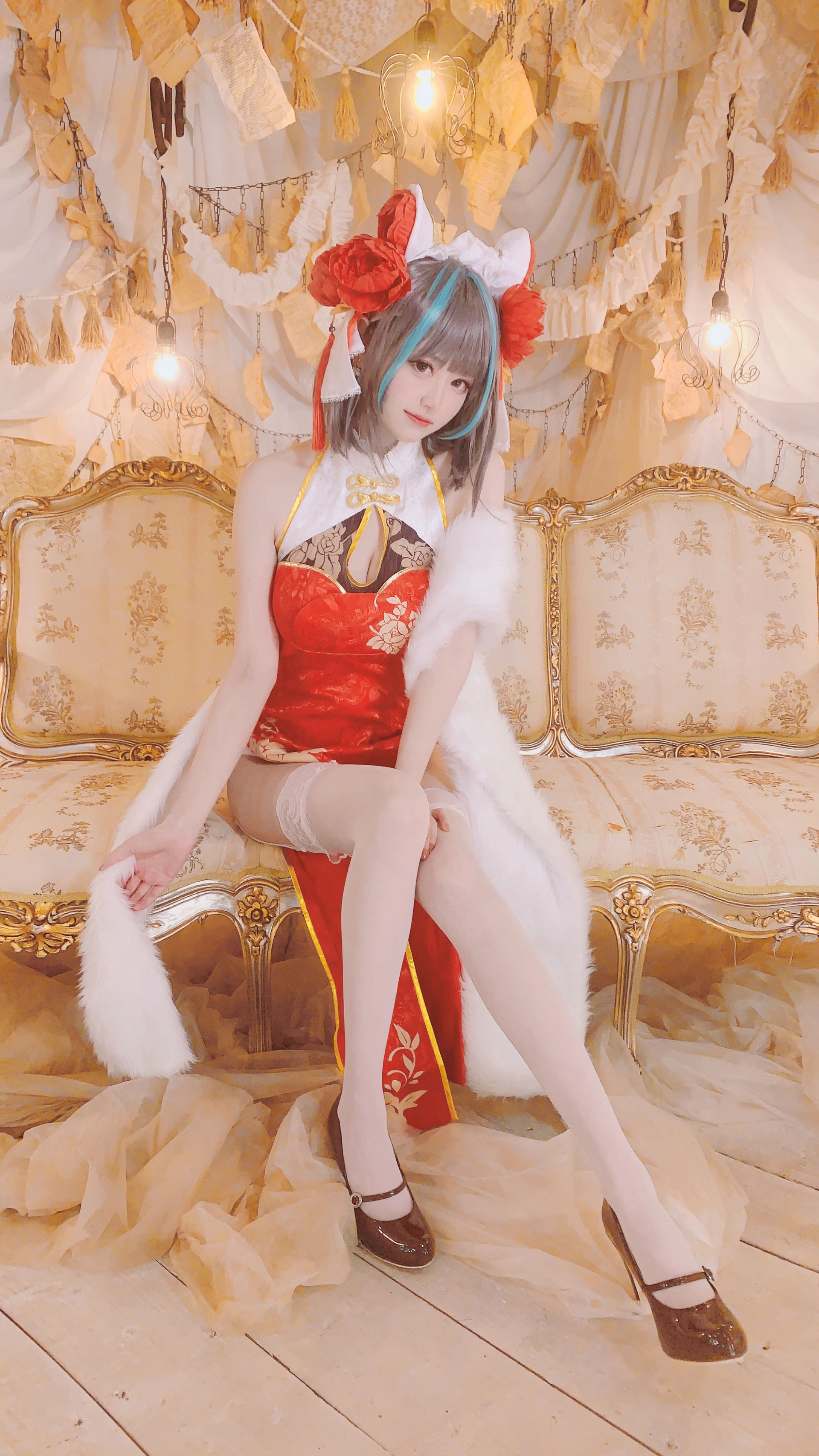 千阳(ちよ) - NO.10 柴郡旗袍cos 2